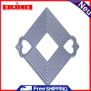Diamond Heart DIY Metal Stencil For Scrapbook Craft Embossing Die