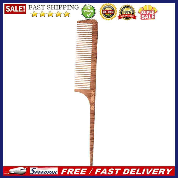 Pear Wood Smooth Comb Scalp Massage Anti Tangling Static Hair Brush Health Ca