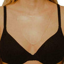 Silicone Self-Adhesive Transparent and Firm Skin Triangle Patch K0W0 T5E6