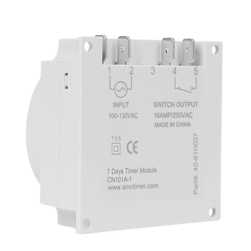 5X CN101A Digital Timer 7 Day Programmable Time Switch Controller Relay 12V