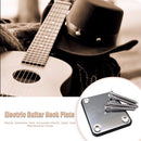 Musical Instrument Parts Accessories Electric Guitar Neck Plate Board w/ 4 Screw