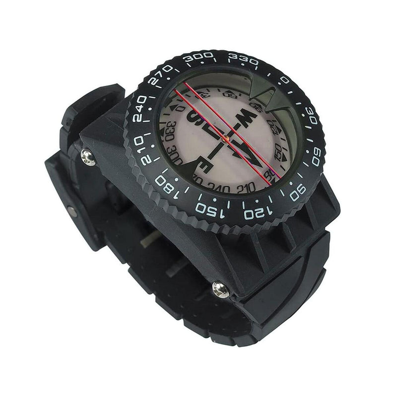 50m Diving Compass Underwater Cave Camping Compass With Wrist Strap Diving Watc&