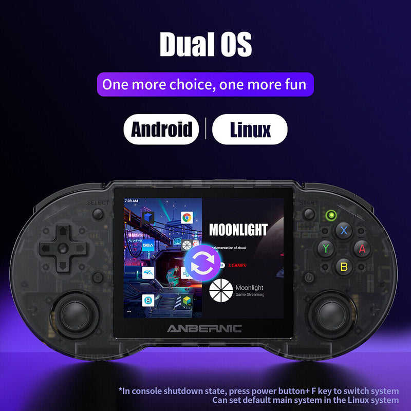 #A 3.5 inch IPS HD Screen Bluetooth-compatible 5G WiFi Retro Handheld Game Conso