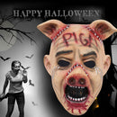 HORROR Weinendes SCHWEIN MASKE LATEX Kostüm NEUE Halloween-Horror-Requisiten.