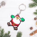 Cute Christmas Keychain Cartoon Snowman Keychain Attachments