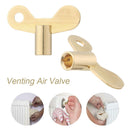 Tap Brass Bleeding Key Venting Air Valve Radiator Plumbing Bleed Faucet Key