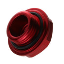 VODOOL 1pc Aluminum Alloy Oil Fuel Filler Billet Cap Tank Engine Cover For
