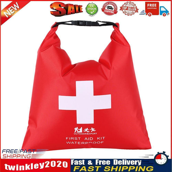 1.2L Outdoor Waterproof Trekking Rafting First Aid Bag Emergency Kits Newly