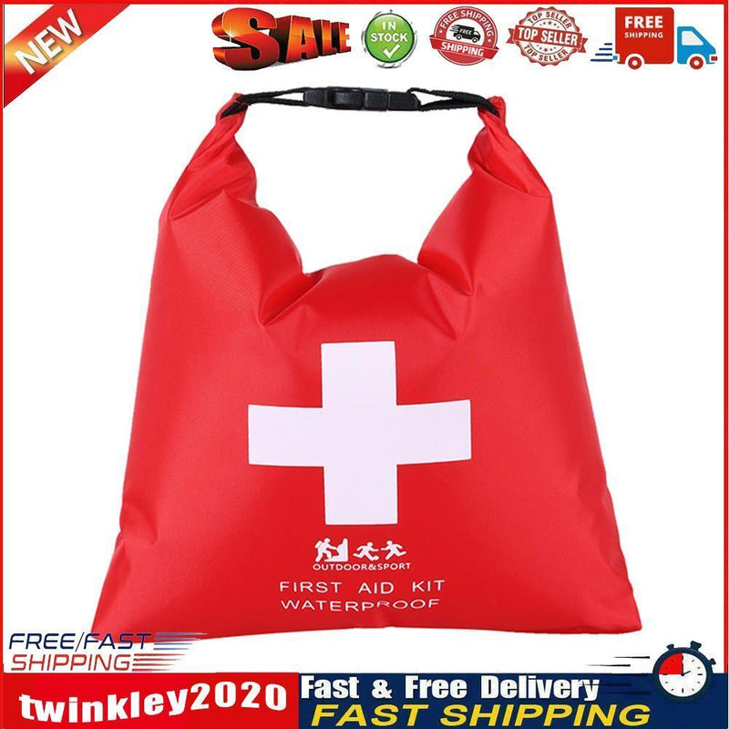 1.2L Outdoor Waterproof Trekking Rafting First Aid Bag Emergency Kits Newly