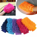 2 Pièces Qualité Microfibre Car Wash Lavage Nettoyage Mitt Gant Polissage Duster