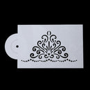 4X Flower Cake Cookie Fondant Side Baking Stencil Wedding Decor Mold Tool