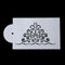4X Flower Cake Cookie Fondant Side Baking Stencil Wedding Decor Mold Tool