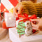 #A 10pcs Pendants Handmade 5D DIY Special-shaped Drill Cartoon Christmas Decorat