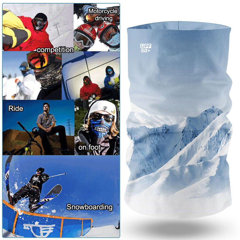 Sports Cycling Neck Tube Scarf Summer Outdoor Running Bandana Headband (1) Newly