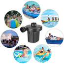 2 in 1 Electric Air Bed Pump Camping Paddling Pool Mains Inflator UK Plug  hot.