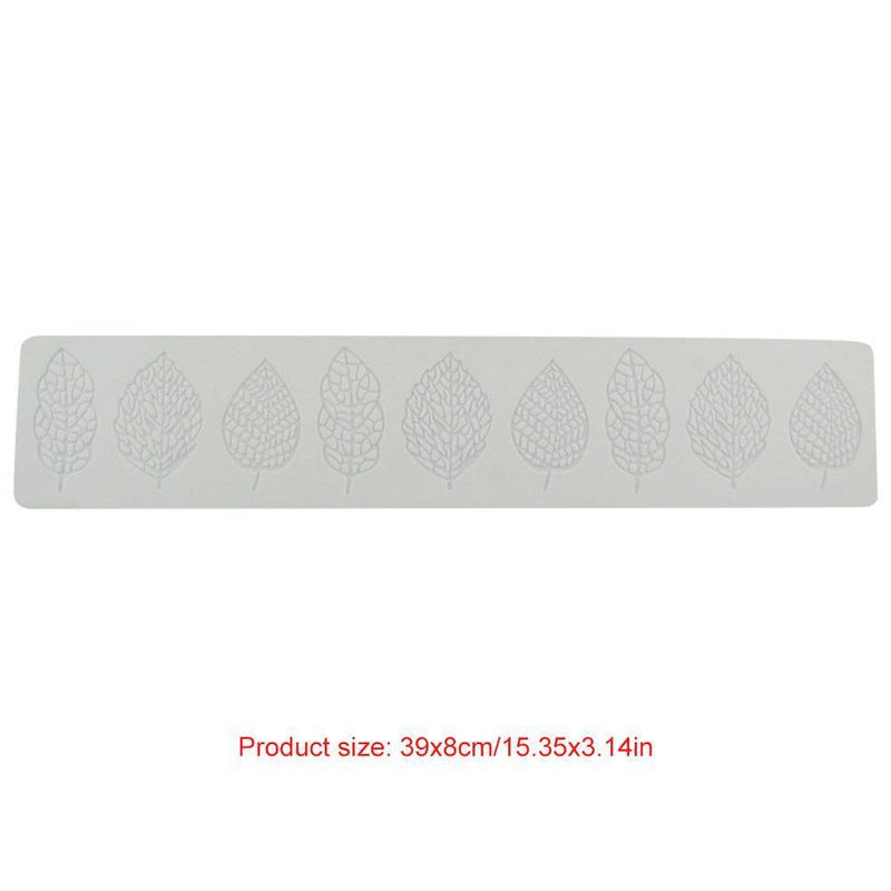 Silicone Leaf Shape Fondant ?Molds Chocolate Mould for Cake Pastry Decor