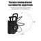 #A 6W COB LED Flashlight Camping Outdoor 400lm IPX4 Waterproof Pocket Clip Lam