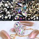 art Decor Flatback Rhinestone Nail Art Rhinestones Bottom Crystal Glitter Glass