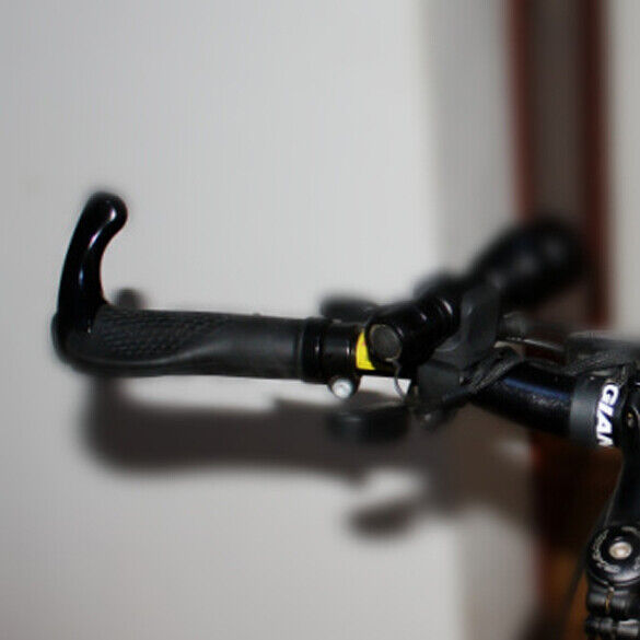 Bike Bicycles Cycling Ergonomic Lock-On Handlebar Grips Bar Ends Black  Newly