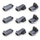 Type-C Female Watch Charger Adapter Connector for Garmin Fenix 7/7S (Straight)