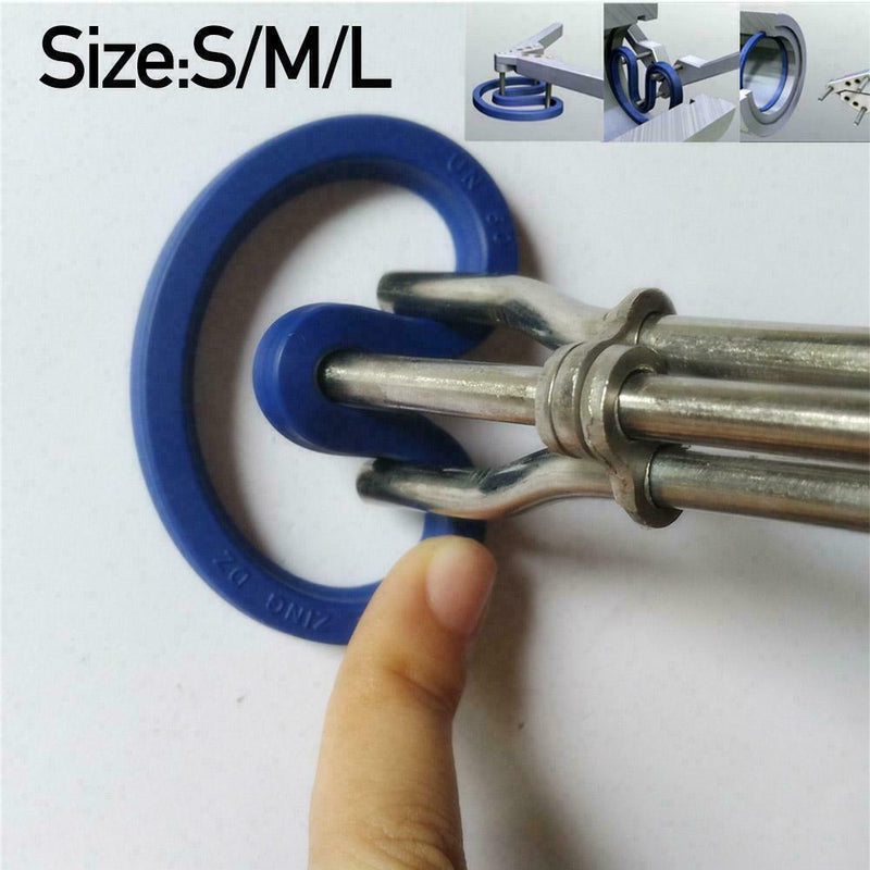 3Pcs Car Hydraulic Cylinder Piston Rod Seal Up U-cup Kit Tool Installation J6P9