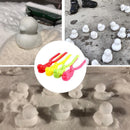 Cartoon Duck Shape Snowball Clip Child Outdoor Sports Snow Sand Mold Tool Ran