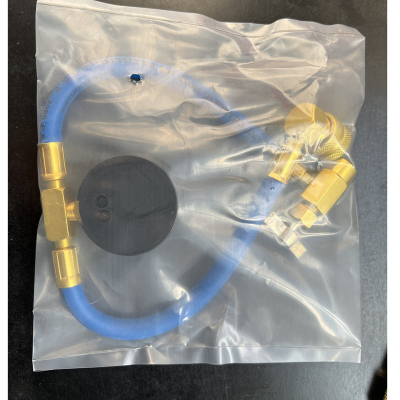 Freon R134a Air Conditioning Charging Hose Gauge Valve Opening and Charging Pipe