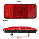 Outdoor Bicycle Accessories Bike Reflective Board Warning Reflector Rack Tail