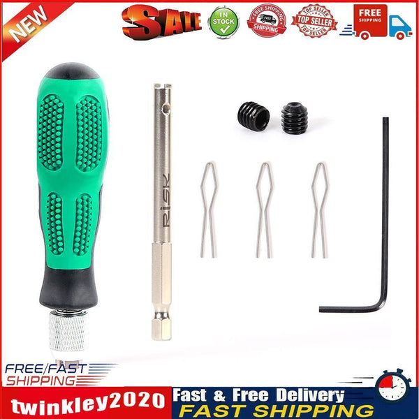 RISK Bicycle Rim Spoke Cap Installation Screwdriver Bike Repair Tool (A) Newly
