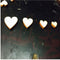 DIY 4 Sizes Wooden Love Heart Crafts Accessories Table Scatter Wedding Decor