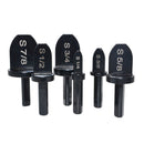 6pcs Air Conditioner Copper Pipe Swaging Tool Round Handle Tube Expanders Newly