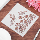 Plastic Cake Flower Spray Stencils DIY Mold Mould Fondant Template(PH-22)