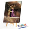 Fallen Angel Lovers Oil Paint By Numbers Drawing DIY Picture for Adults Children
