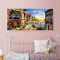 Spot Drill Handicraft Full Drill Diamond Painting Streetscape Mosaic 80x40CM