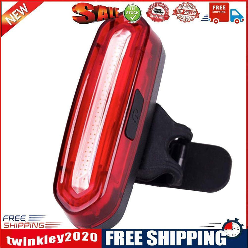 COB LED MTB Bike Rear Warning Lights 120LM Bicycle Taillight*2
