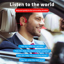 Bone Conduction Headphones - Open-Ear Bluetooth-compatible Headset (Red) Newly
