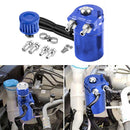 Car Car Baffled Oil Catch Can Tank with Air Filter Pants Vehicle Fuel Collector