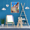House Stairs Oil Paint By Numbers Kits DIY Handpainted on Canvas Wall Art