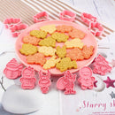 Claus Cookies Cutter Cake Mould Christmas Biscuit Mold Baking & Pastry Tools