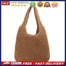 Womens Straw Beach Shoulder Bags Female Summer Vacation Shopper Retro Handbags