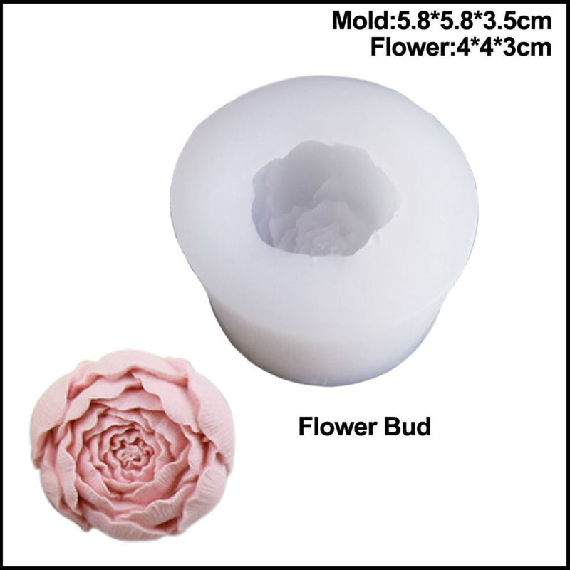Decoration Soap Molds Rose Ball Candle Mold Candle Making Aromatherapy Mold