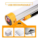 Torch Camping Inspection LED Work Light Lamp Magnetic USB Rechargeable