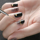 Fashion Drawing Metal Handle Manicure Tool Nail Art Nail Liner Painting Pen