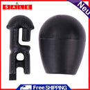 10pcs Carp Fishing Quick Change Beads Method Feeder Line Holder (S Black)