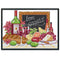 Cross Stitch Printed Embroidery DIY Needlework 14CT Stamped (J457 Wine)