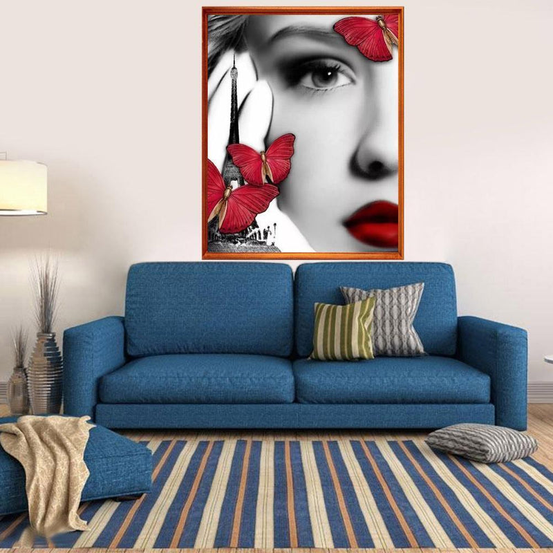 5D DIY Diamond Girl Painting DIY Needlework Embroidery Cross Stitch Kit