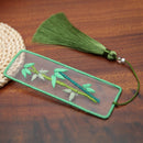Fashion DIY Embroidery Kit Bookmark Cross Stitch for Hand-eye Skills Training