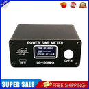 1.6-50mhz Hf Shortwave Band Power Chargeable Swr Power Meter with Display S