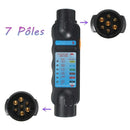 Wiring Circuit Car Adapter Trailer Socket Tester Tow Bar Wiring Circuit Light