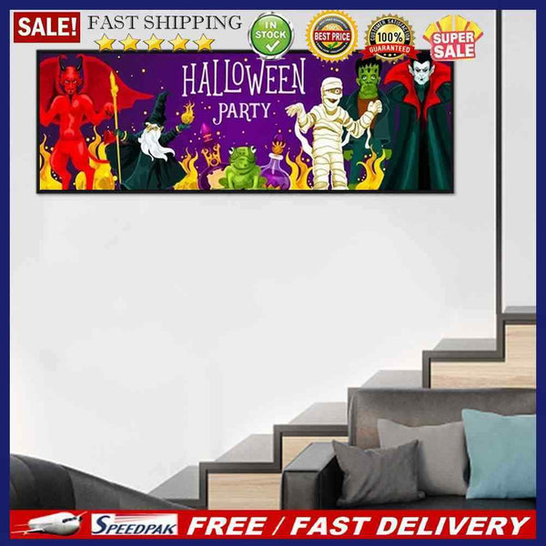 5D DIY Diamond Painting Kits Full Round Drill Halloween Mosaic Picture (Y642)